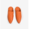 Babouches en cuir d'Autruche