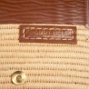 Dandy Beldi Bag in leather and Raffia